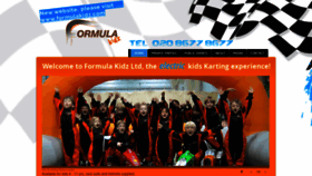 What London-karting.com website looked like in 2021 (2 years ago)