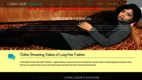 What Longhairfashion.com website looked like in 2021 (2 years ago)