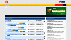 What Lpse.jogjaprov.go.id website looked like in 2021 (2 years ago)