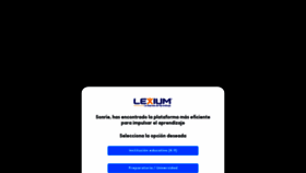 What Lexiumonline.com website looked like in 2021 (2 years ago)