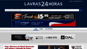 What Lavras24horas.com.br website looked like in 2021 (2 years ago)