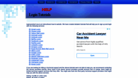 What Loginassistant.org website looked like in 2021 (2 years ago)
