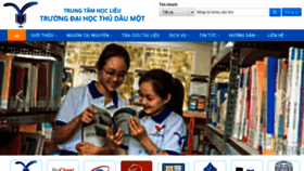 What Lrc.tdmu.edu.vn website looked like in 2021 (2 years ago)