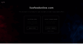 What Livefeedonline.com website looked like in 2021 (2 years ago)