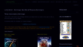 What Linha-astral.com.br website looked like in 2021 (2 years ago)