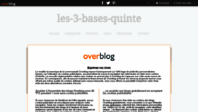 What Les-3-bases-quinte.com website looked like in 2021 (2 years ago)