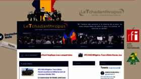 What Letchadanthropus-tribune.com website looked like in 2021 (2 years ago)