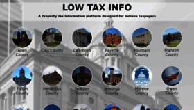 What Lowtaxinfo.com website looked like in 2021 (2 years ago)