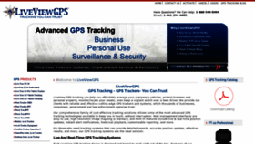 What Liveviewgps.com website looked like in 2021 (2 years ago)