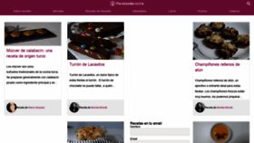 What Lasrecetascocina.com website looked like in 2021 (2 years ago)