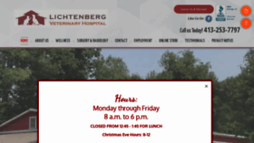 What Lichtenbergvethosp.com website looked like in 2021 (2 years ago)
