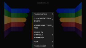 What Lordfilm7.tv website looked like in 2021 (2 years ago)
