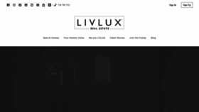 What Livluxre.com website looked like in 2021 (2 years ago)