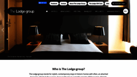 What Lodge-hotels.be website looked like in 2021 (2 years ago)