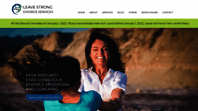 What Leavestrong.com website looked like in 2021 (2 years ago)
