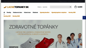 What Lacnetopanky.sk website looked like in 2021 (2 years ago)
