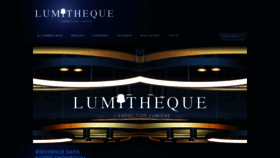 What Lumitheque.fr website looked like in 2021 (2 years ago)