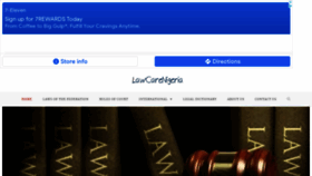 What Lawcarenigeria.com website looked like in 2021 (2 years ago)