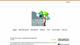 What Londonmodernquiltguildcanada.com website looked like in 2021 (2 years ago)