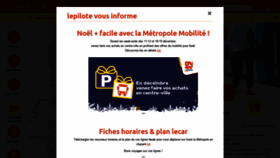 What Lepilote.com website looked like in 2021 (2 years ago)