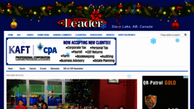 What Lakesideleader.com website looked like in 2021 (2 years ago)