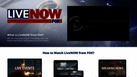 What Livenowfox.com website looked like in 2021 (2 years ago)
