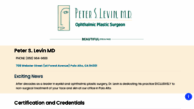 What Levinmd.com website looked like in 2021 (2 years ago)