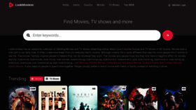 What Lookmoviess.com website looked like in 2022 (2 years ago)