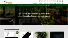 What Lojadoverde.com.br website looked like in 2022 (2 years ago)