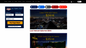 What Lasvegasdirect.com website looked like in 2022 (2 years ago)