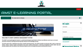 What Lms.aimst.edu.my website looked like in 2022 (2 years ago)