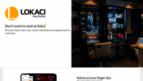 What Lokaci.com website looked like in 2022 (2 years ago)
