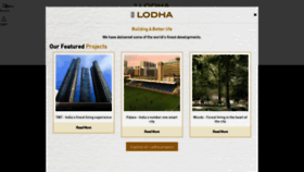 What Lodhagroup.in website looked like in 2022 (2 years ago)