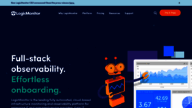 What Logicmonitor.com website looked like in 2022 (2 years ago)