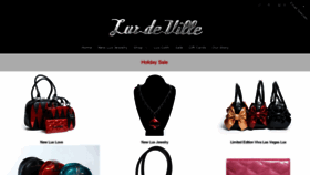 What Luxdeville.com website looked like in 2022 (2 years ago)