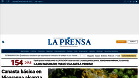 What Laprensani.com website looked like in 2022 (2 years ago)