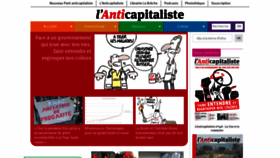 What Lanticapitaliste.org website looked like in 2022 (2 years ago)