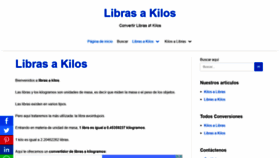 What Librasakilos.com website looked like in 2022 (2 years ago)