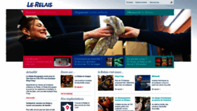 What Lerelais.org website looked like in 2022 (3 years ago)