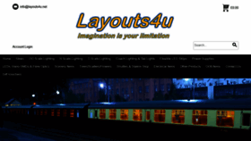 What Layouts4u.net website looked like in 2022 (2 years ago)