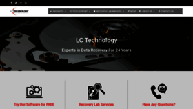 What Lc-tech.com website looked like in 2022 (2 years ago)