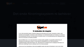 What Laget.se website looked like in 2022 (2 years ago)