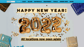 What Lagunaclay.com website looked like in 2022 (2 years ago)