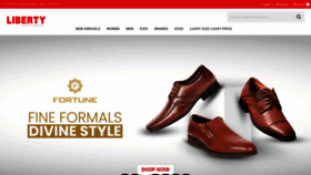 What Libertyshoesonline.com website looked like in 2022 (2 years ago)