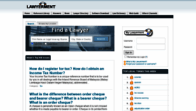 What Lawyerment.com website looked like in 2022 (2 years ago)