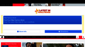 What Latestinbollywood.com website looked like in 2022 (2 years ago)