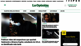 What Laopinion.com website looked like in 2022 (2 years ago)