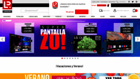 What Lapolar.cl website looked like in 2022 (2 years ago)