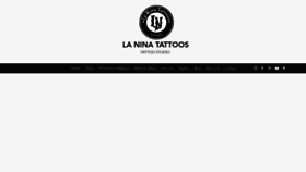 What Laninatattoos.com website looked like in 2022 (2 years ago)