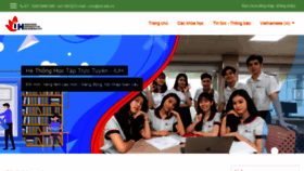 What Lms.iuh.edu.vn website looked like in 2022 (2 years ago)